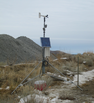 Automatic weather station - Bingham Canyon Pass